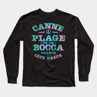 Plage de La Bocca, France Long Sleeve T-Shirt